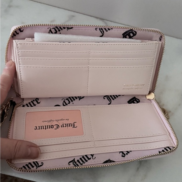 $42 Juicy Couture Brown and Pink Women's Wallet - Picture 6 of 10